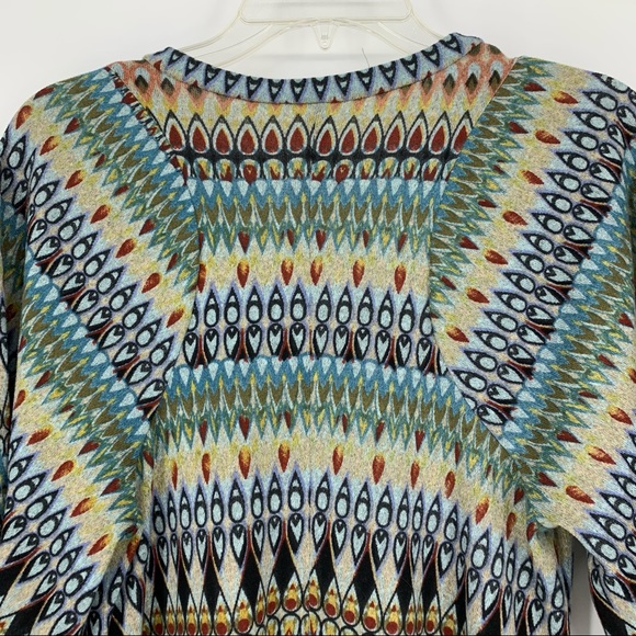 Uncle Frank Retro Print Asymmetrical Dress Size XS - Picture 8 of 12